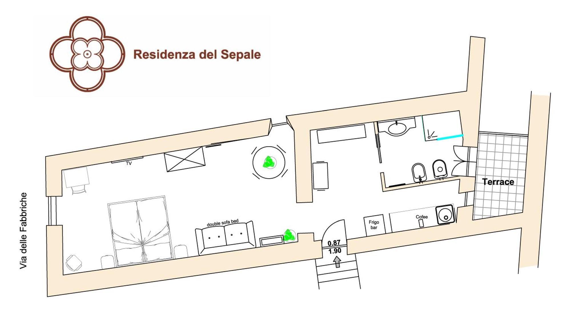 Appartamento Residenza Del Sepale Viterbo Esterno foto